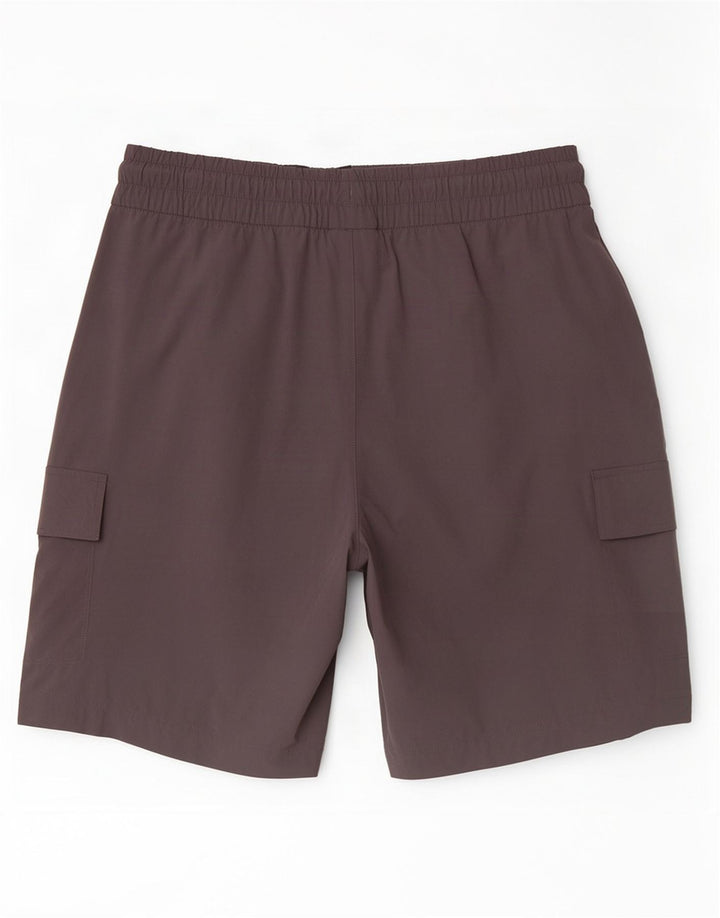 Gymshark Bañador tipo cargo para hombre, talla grande, nailon gris