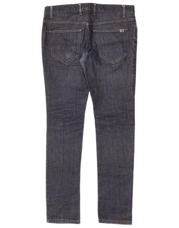 Vaqueros pitillo para hombre Richmond W34 L34 Algodón azul marino