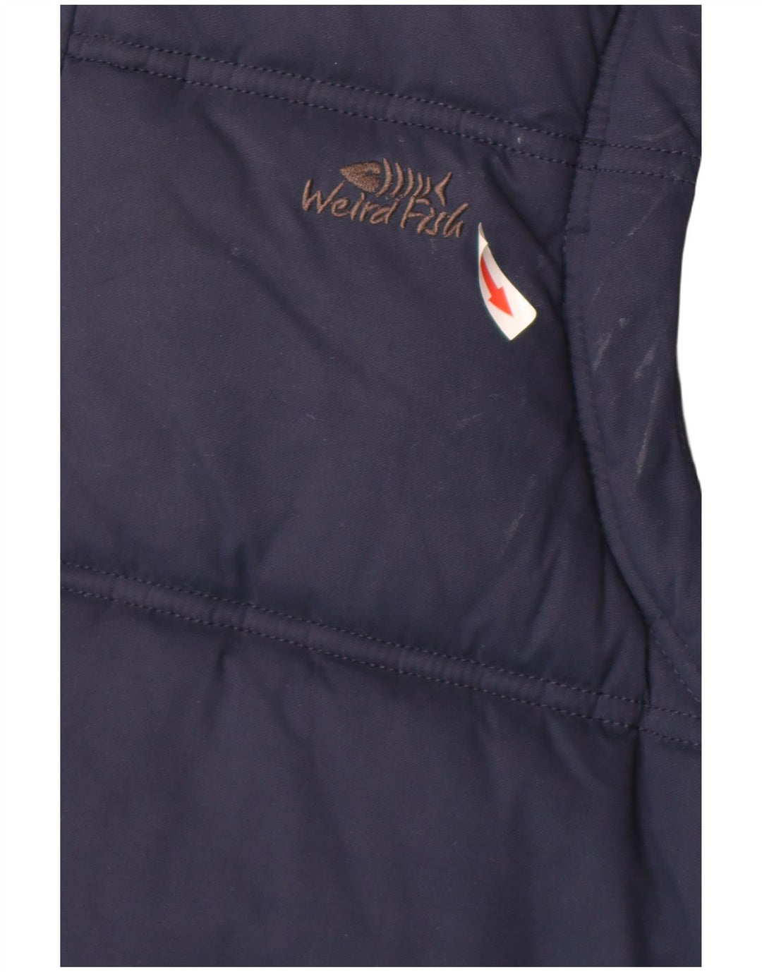 Weird Fish Chaleco acolchado para hombre UK 42 XL Azul marino Poliéster