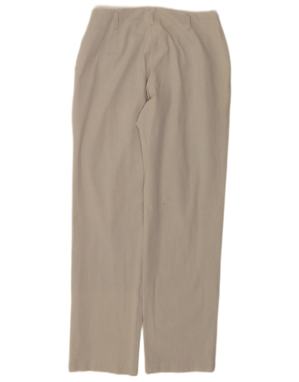 Hobbs Pantalones Casuales Rectos para Mujer UK 8 Small W27 L28 Algodón Beige