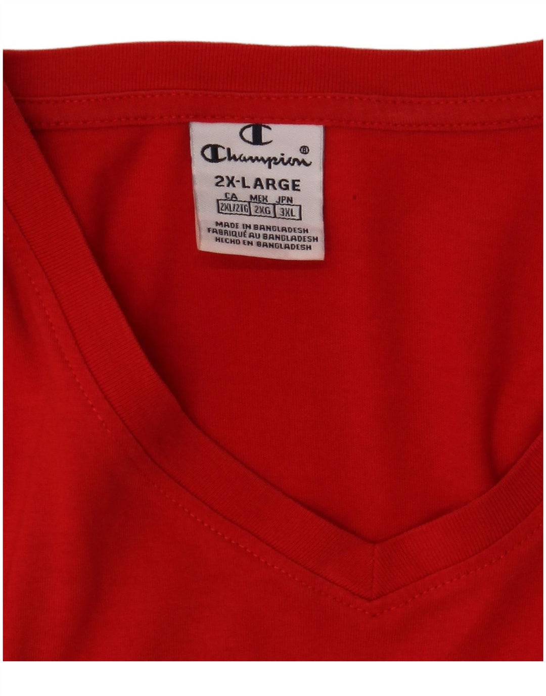 CHAMPION Camiseta para mujer Top UK 20 2XL Rojo