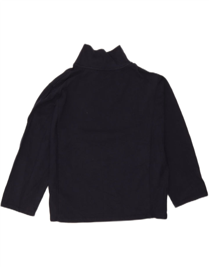 Marks & Spencer Top para mujer manga 3/4 UK 42 Algodón azul marino mediano