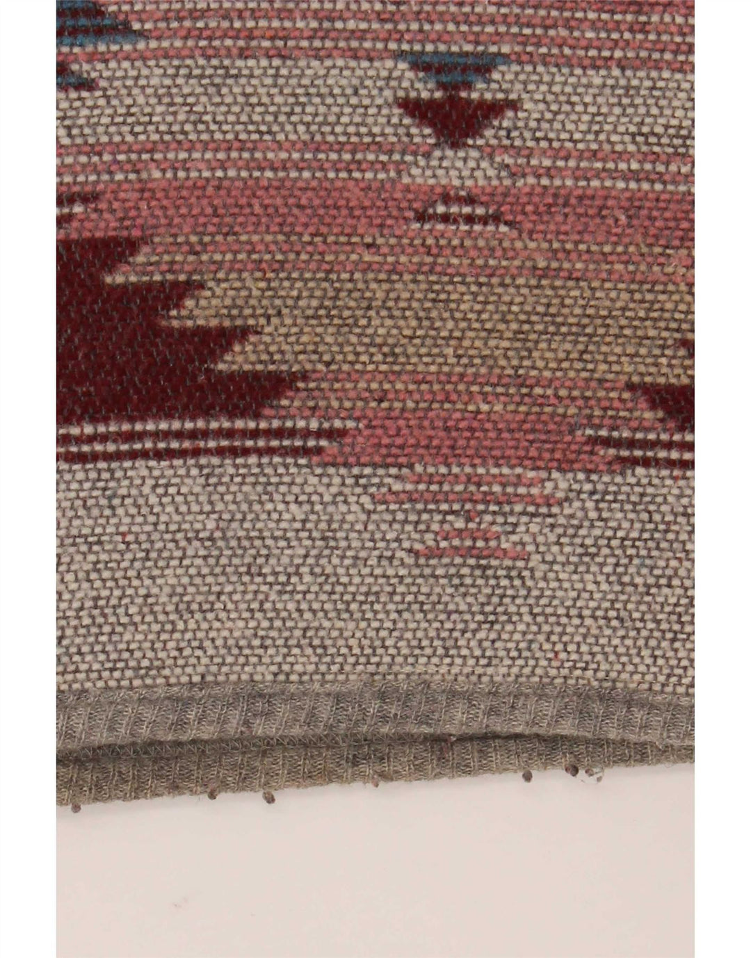 Vintage hombres chaleco grande multicolor Fair Isle Azteca