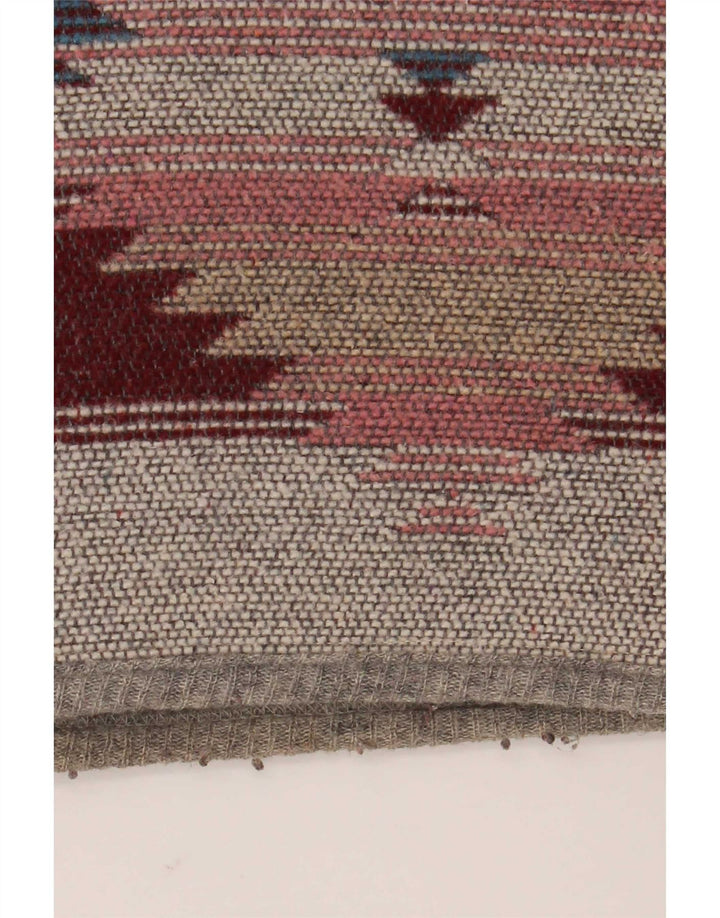 Vintage hombres chaleco grande multicolor Fair Isle Azteca
