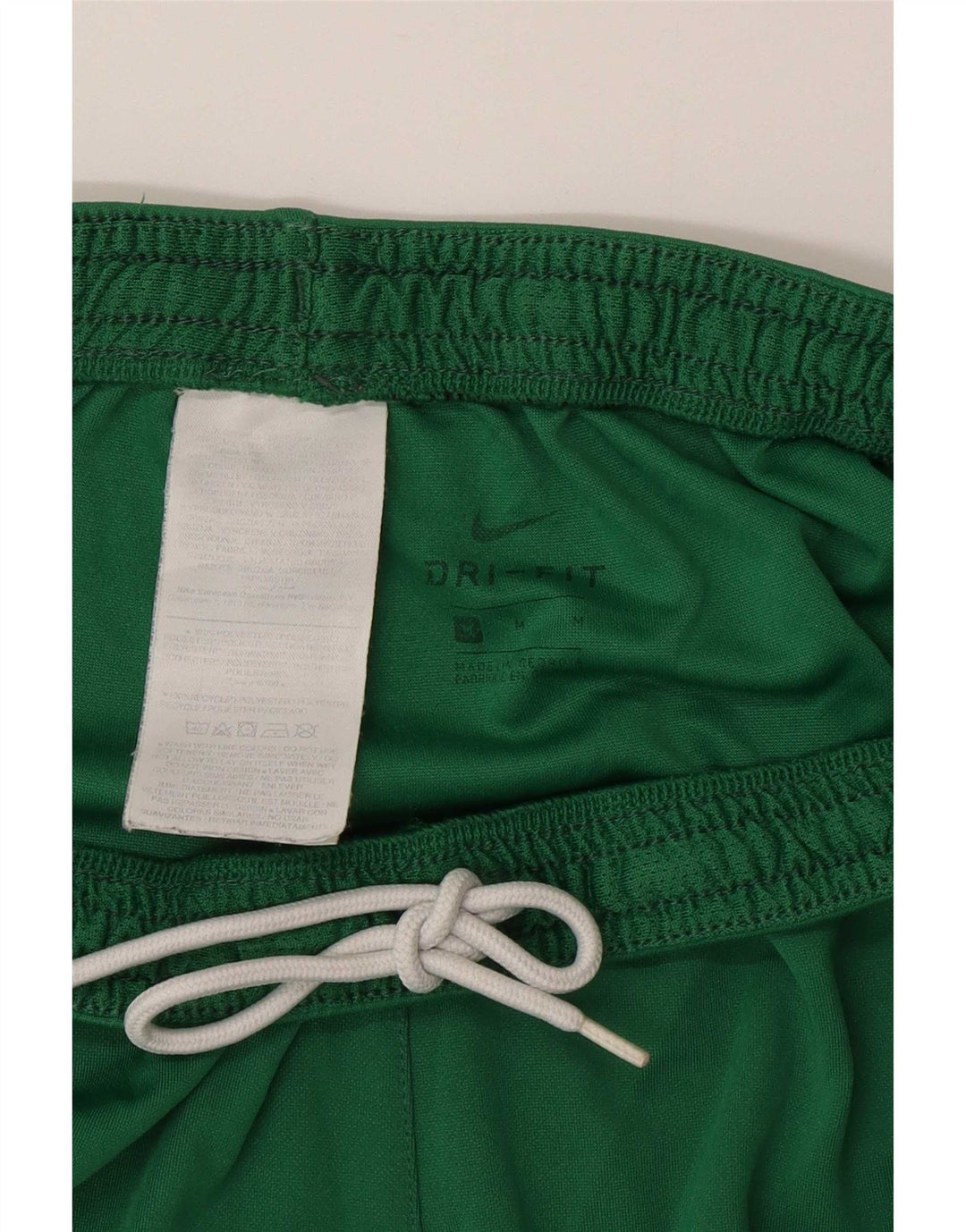 Pantalones cortos deportivos Nike Dri Fit para hombre Poliéster verde medio