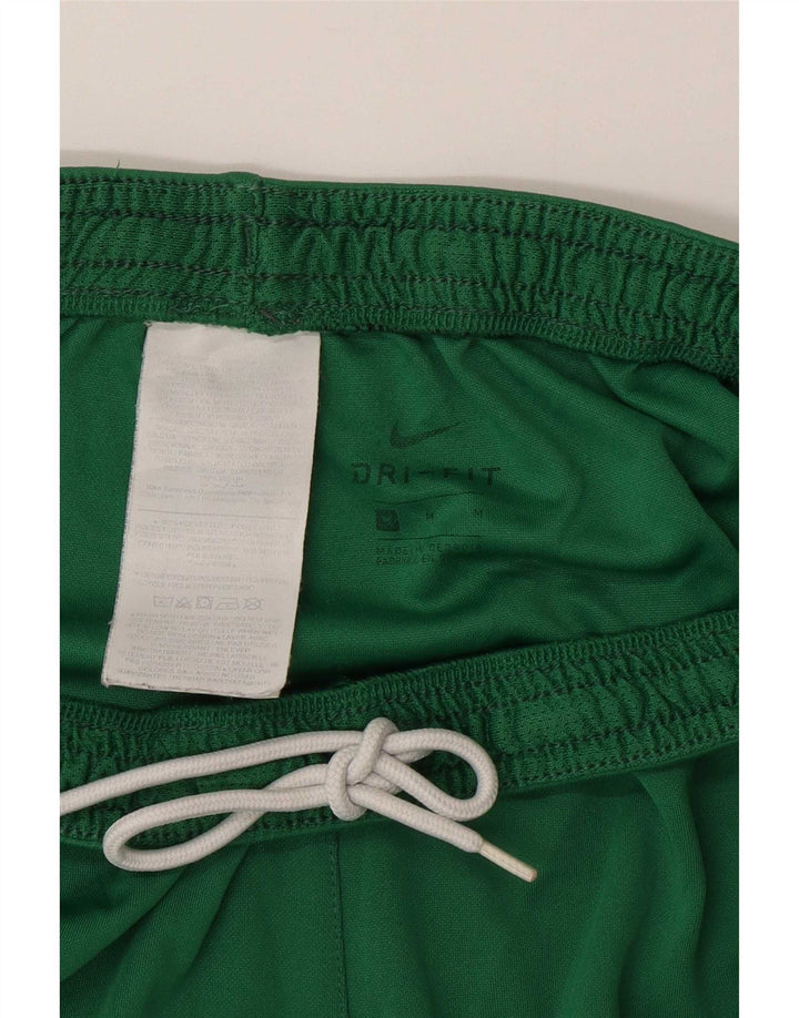 Pantalones cortos deportivos Nike Dri Fit para hombre Poliéster verde medio