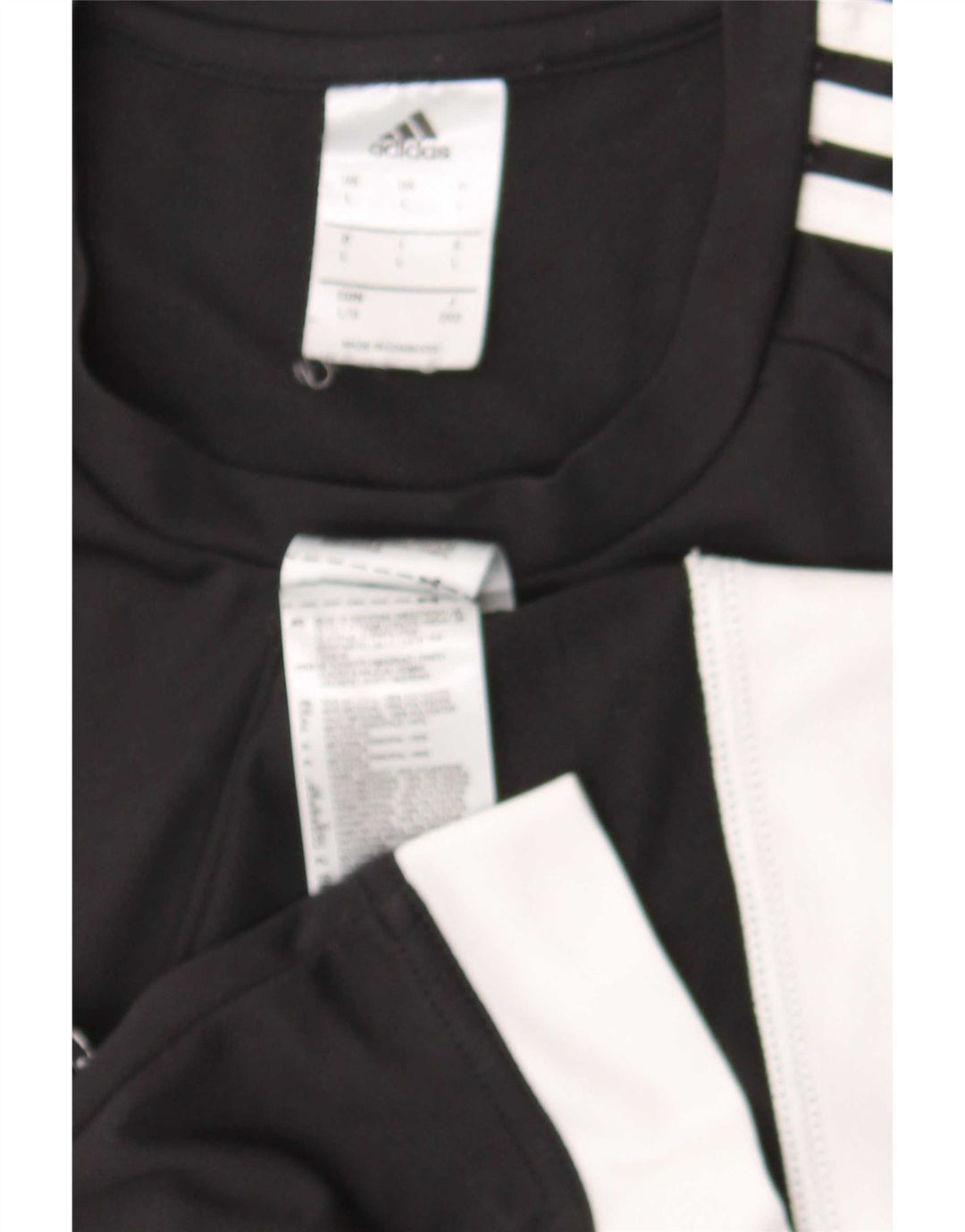 Adidas - Camiseta para hombre, talla grande, poliéster negro