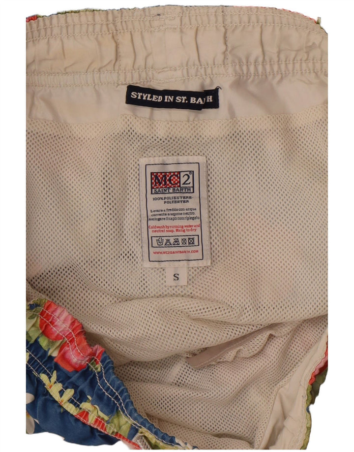 Bañador Hombre Saint Barth Small Azul Floral Poliéster