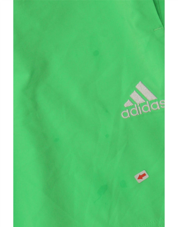 ADIDAS Mens Sport Shorts Medium  Green Polyester Vintage Adidas and Second-Hand Adidas from Messina Hembry 