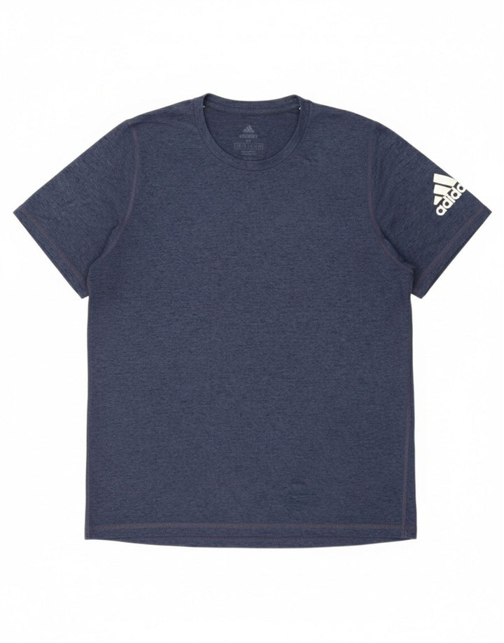 Adidas Hombre Aeroready Camiseta Superior Medio Azul Marino Poliéster