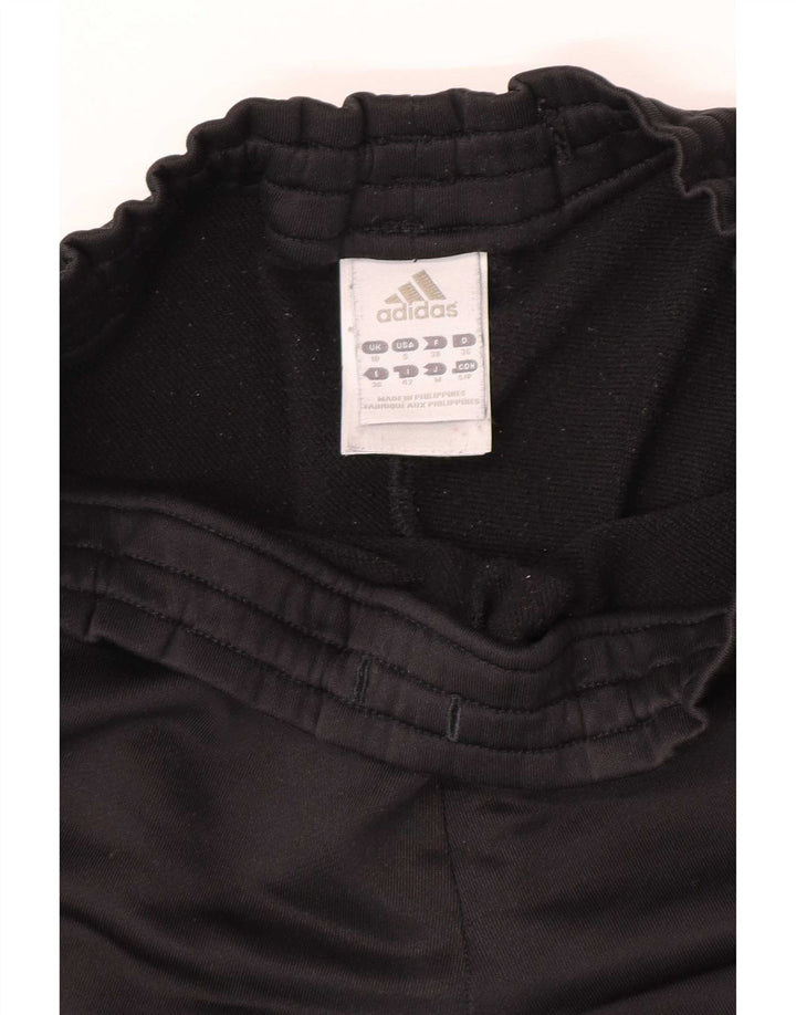 Adidas Pantalones de chándal para mujer UK 10 Small Black Poliéster