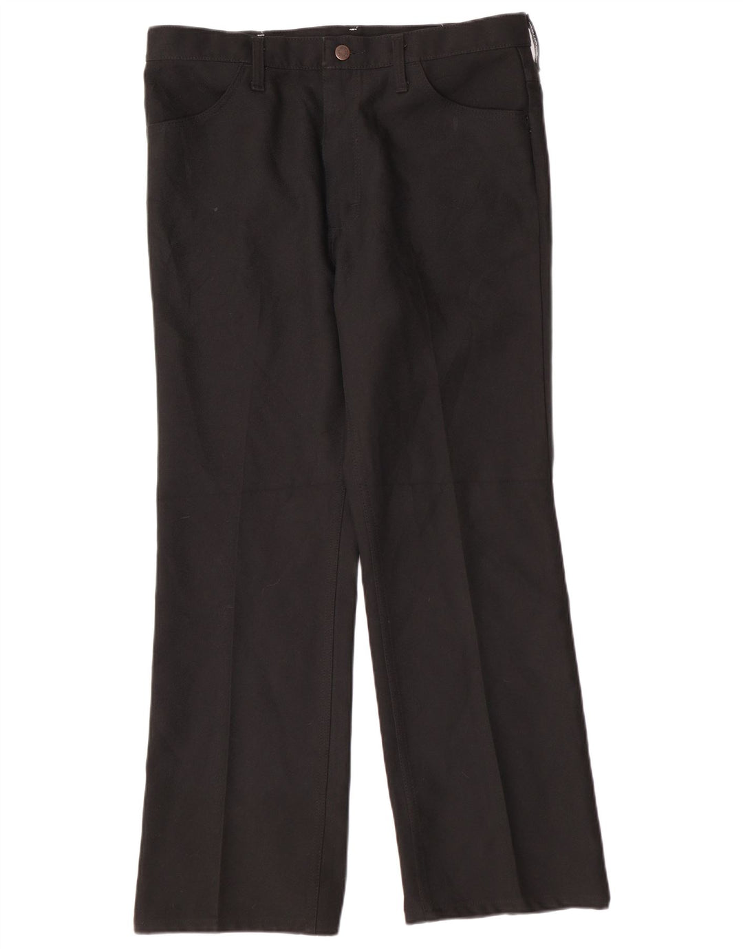 Wrangler Pantalones casuales con corte de bota para hombre W36 L30 Negro Poliéster Clásico