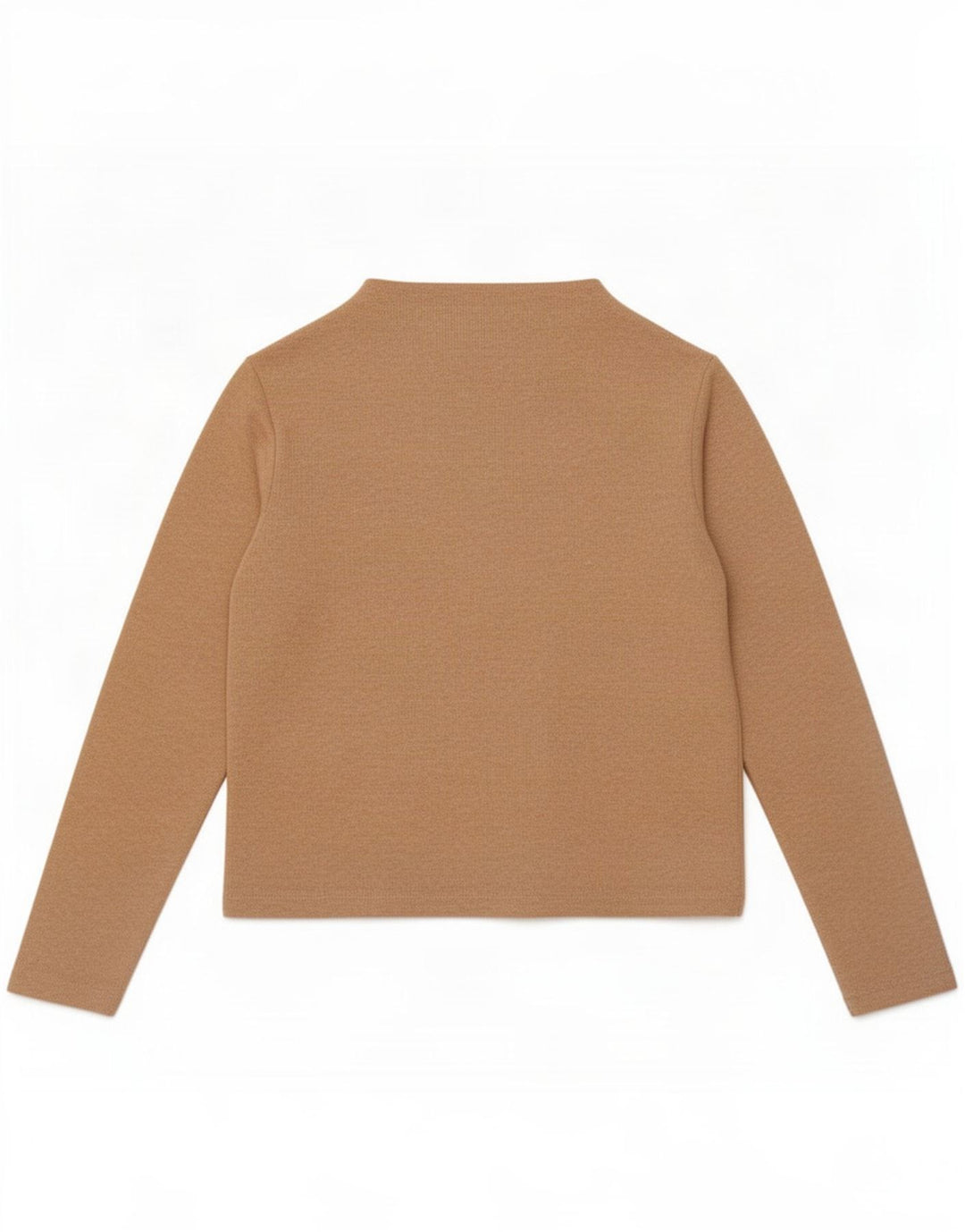 Marks & Spencer Top para mujer de manga larga UK 10 Small Beige Poliéster