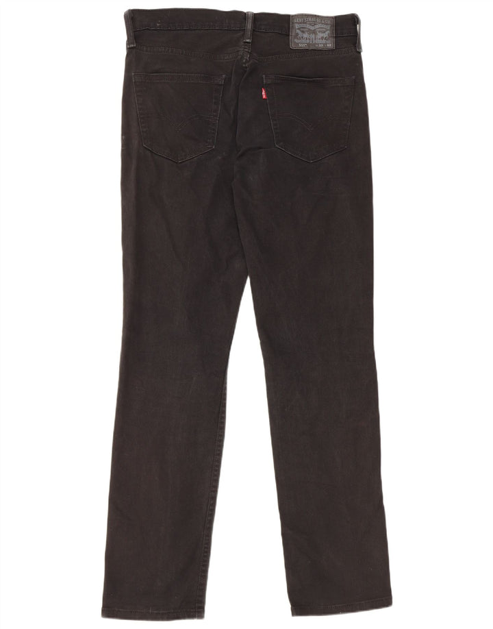 LEVI'S Vaqueros Slim 511 para Mujer W32 L32 Algodón Negro