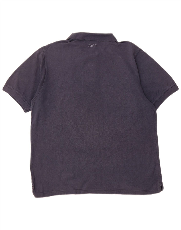 Polo REEBOK Hombre Azul Marino Medio
