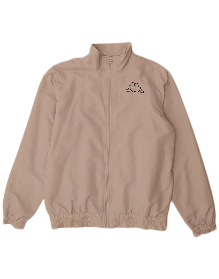 Kappa Chaqueta Bomber Hombre UK 42 XL Poliéster Beige