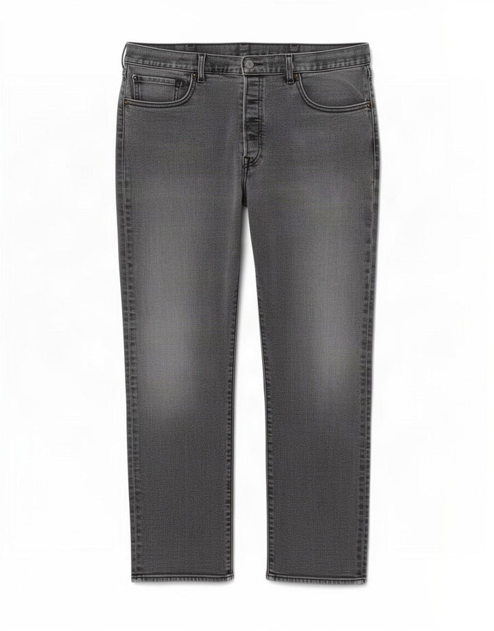 Levi's Vaqueros rectos 501 para hombre W38 L32 Algodón gris
