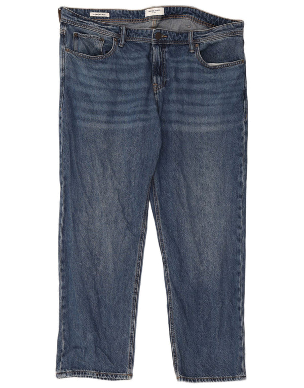 Jack & Jones Vaqueros rectos Mike para hombre W40 L30 Algodón azul