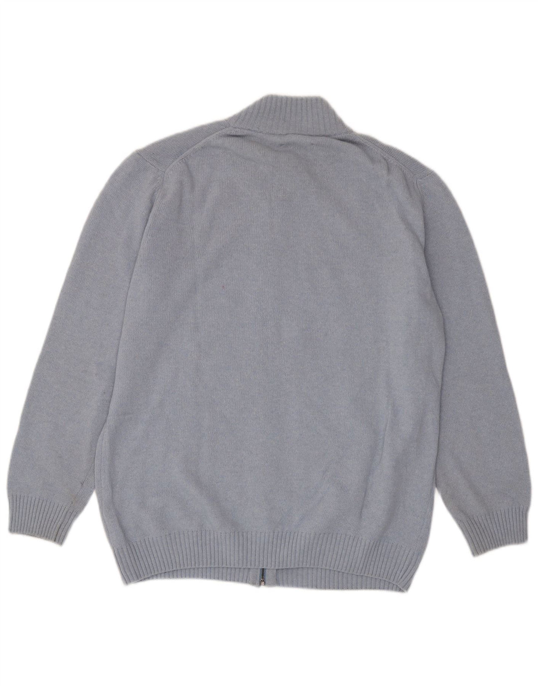 MARLBORO CLASSICS Suéter tipo cárdigan para hombre 2XL Lana azul
