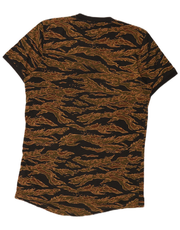 Camiseta ADIDAS Hombre Top Camuflaje Marrón Medio