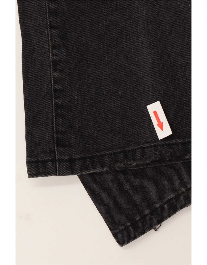 Chaps Jeans rectos para mujer US 6 mediano W30 L30 algodón gris