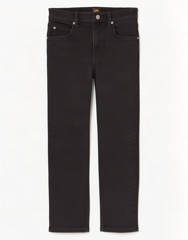 Lee Vaqueros Cortos Rider para Hombre W29 L25 Algodón Negro