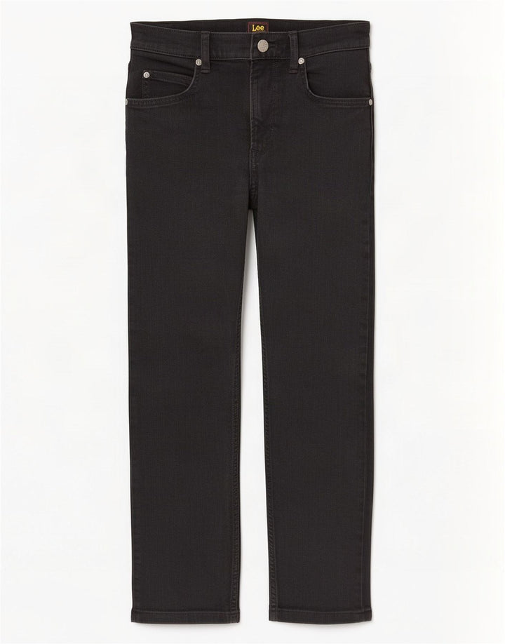 Lee Vaqueros Cortos Rider para Hombre W29 L25 Algodón Negro