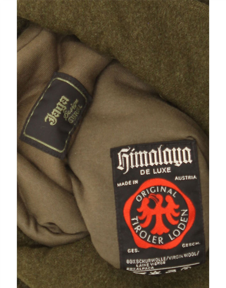 Abrigo Himalaya De Luxe para hombre Reino Unido 38 Lana caqui mediana