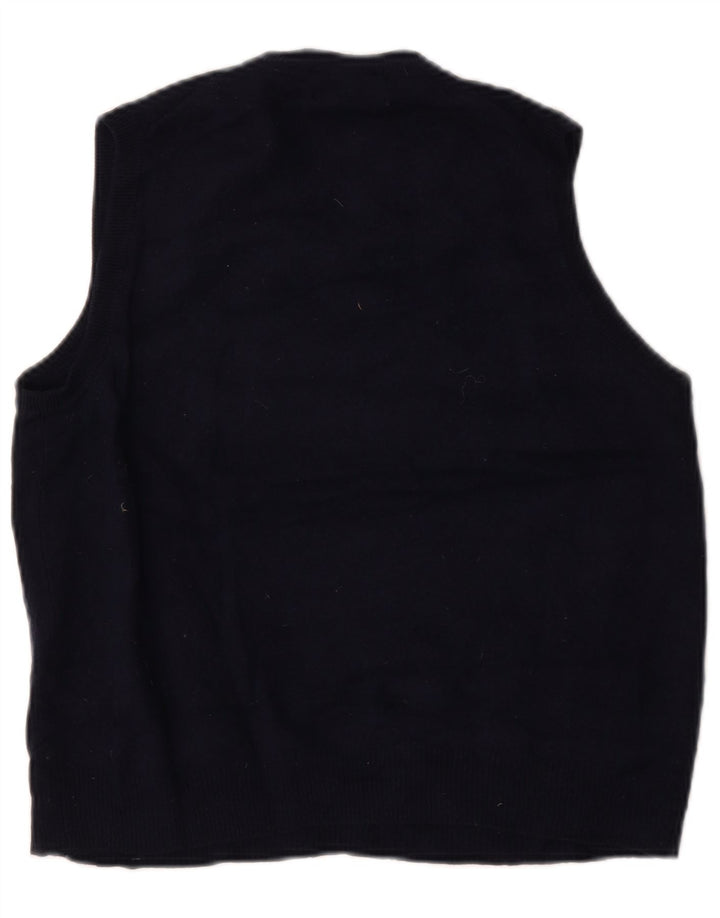 Marks & Spencer Camiseta sin mangas de ajuste regular para mujer UK 44 Azul marino mediano