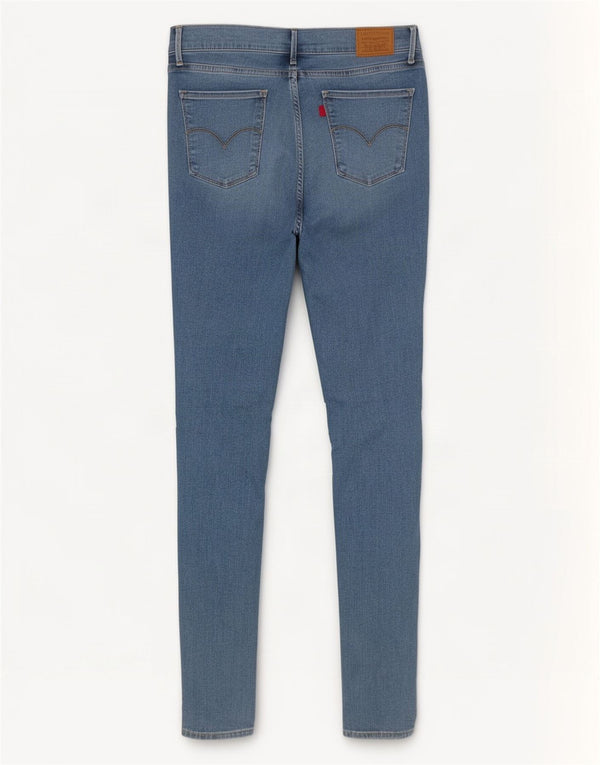Levi's Mujer 710 Super Skinny Jeans W29 L32 Algodón Azul