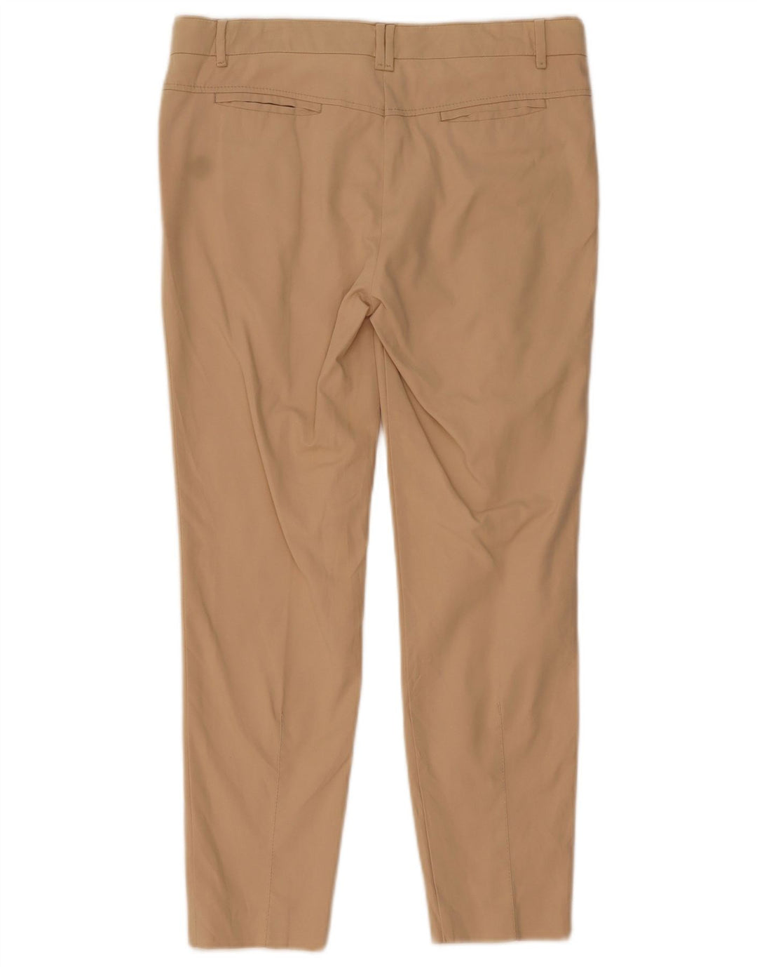 Zara Mujer Pantalón Chino Slim Medium W32 L26 Beige