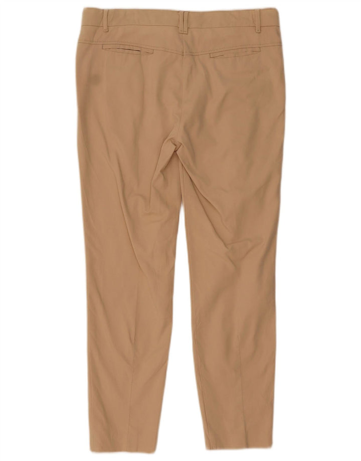 Zara Mujer Pantalón Chino Slim Medium W32 L26 Beige