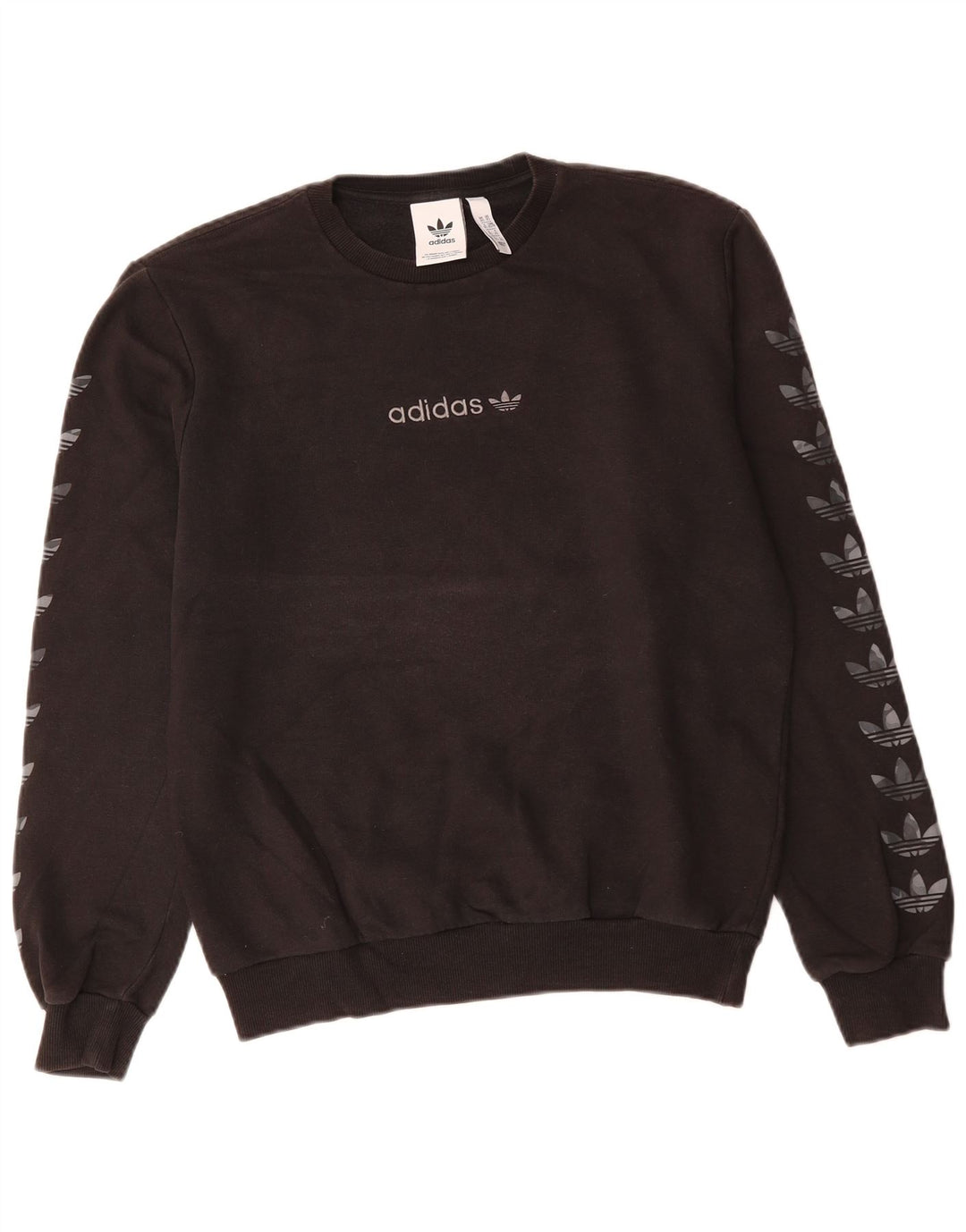 ADIDAS Sudadera gráfica para hombre Jumper XS Algodón negro