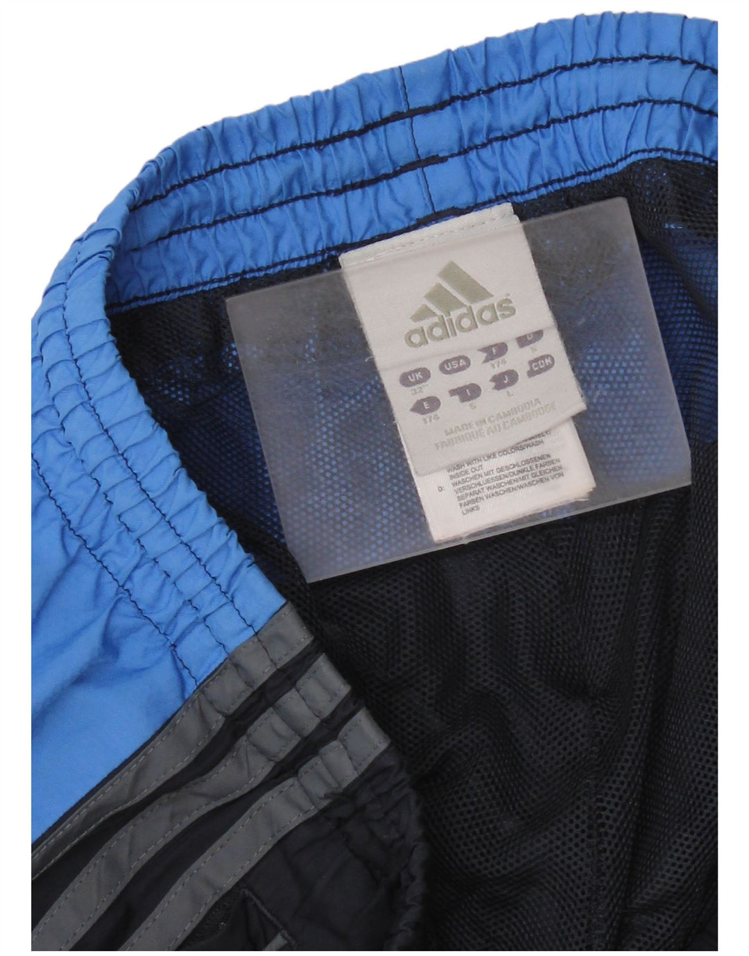 Adidas Hombre Pantalones De Chándal Joggers Medium Azul Marino Colorblock