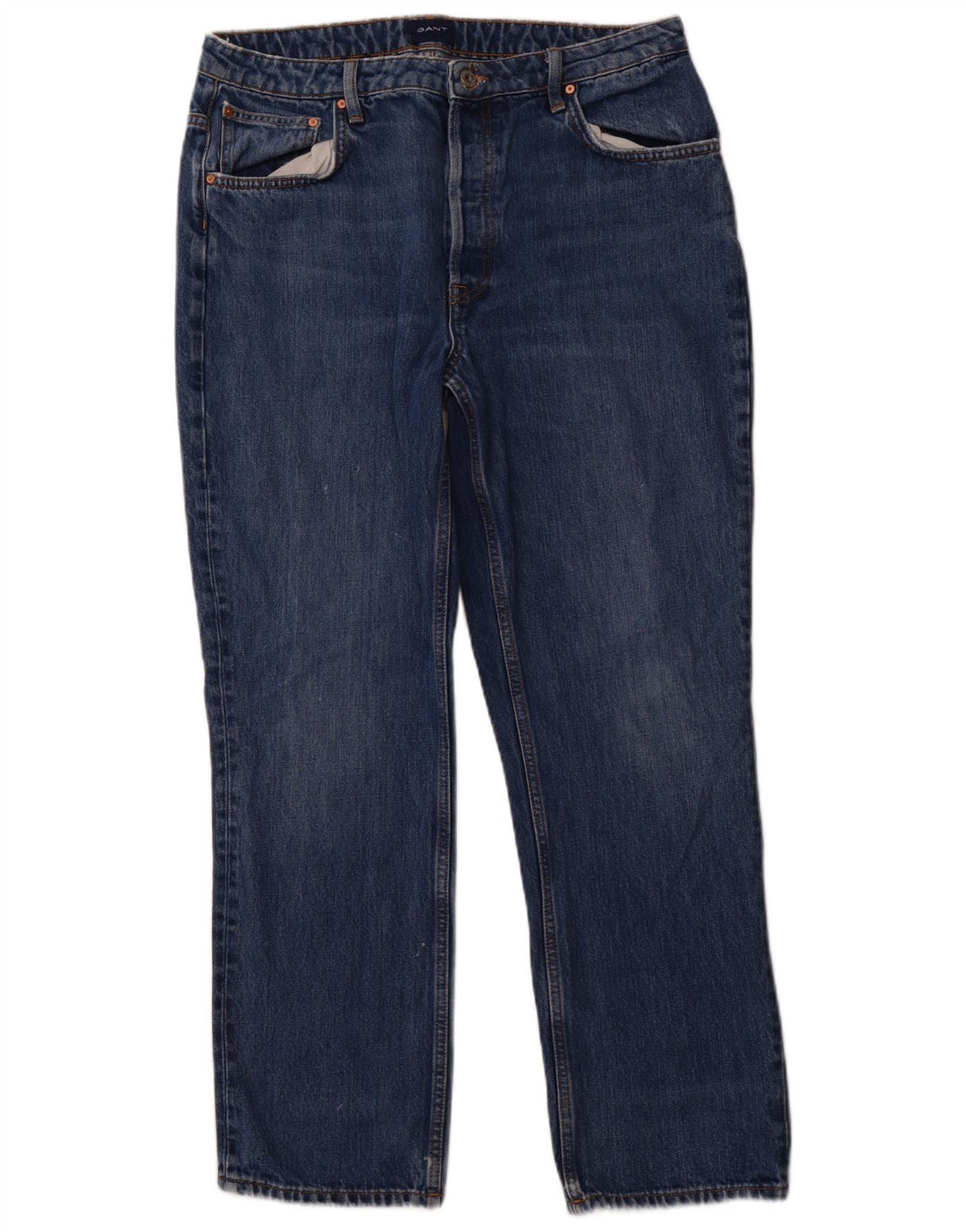 GANT Vaqueros rectos para hombre W34 L29 Algodón azul