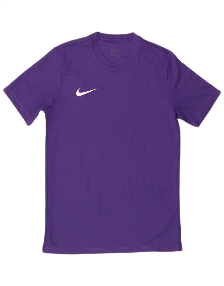 Camiseta Nike Dri Fit para hombre Top poliéster morado medio