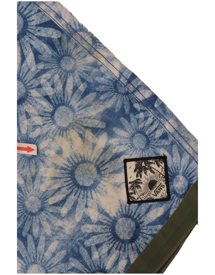 Vans Hombre Bañador Corto Grande Azul Floral Poliéster