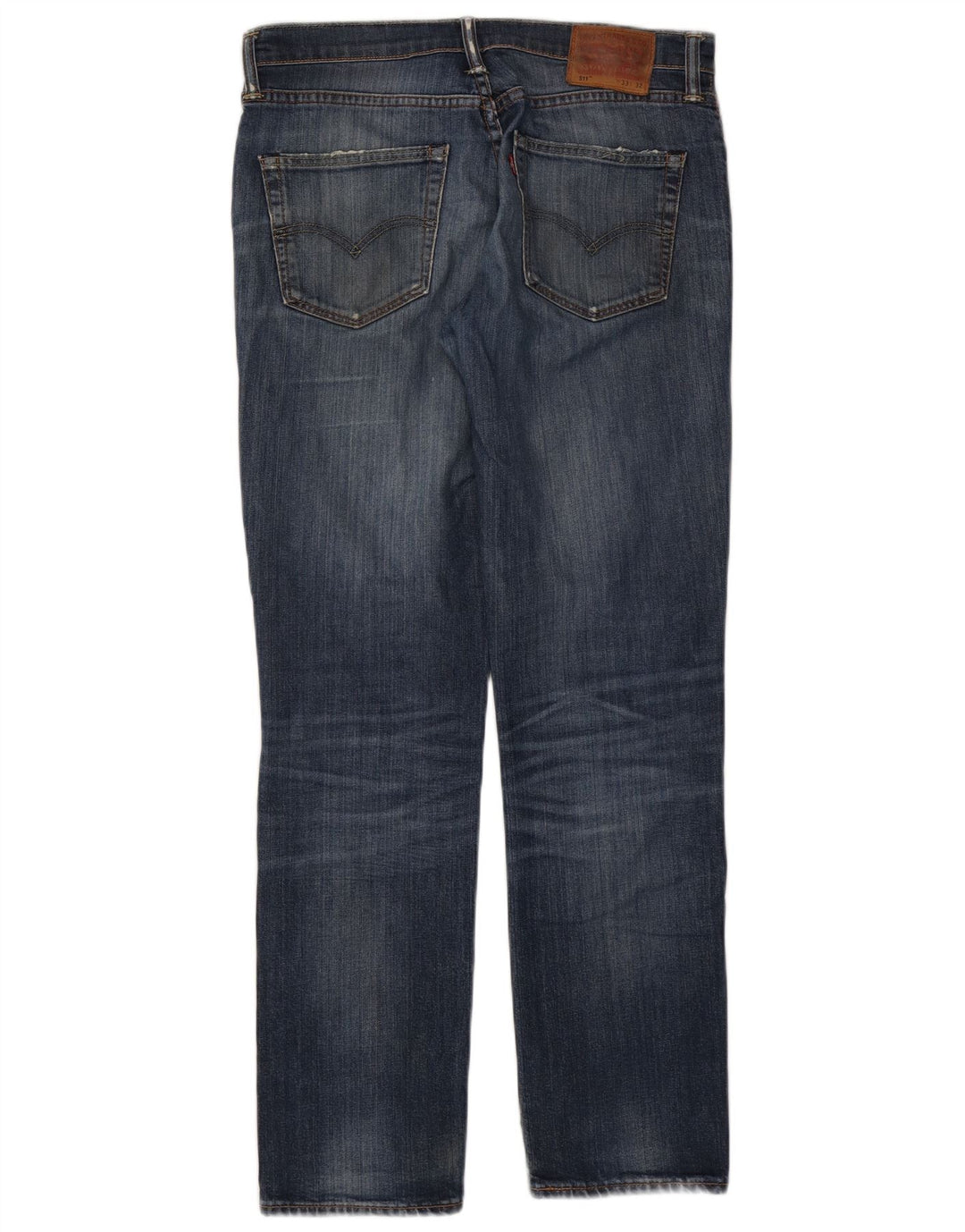 Levi's Vaqueros ajustados desgastados 511 para hombre W33 L32 Azul