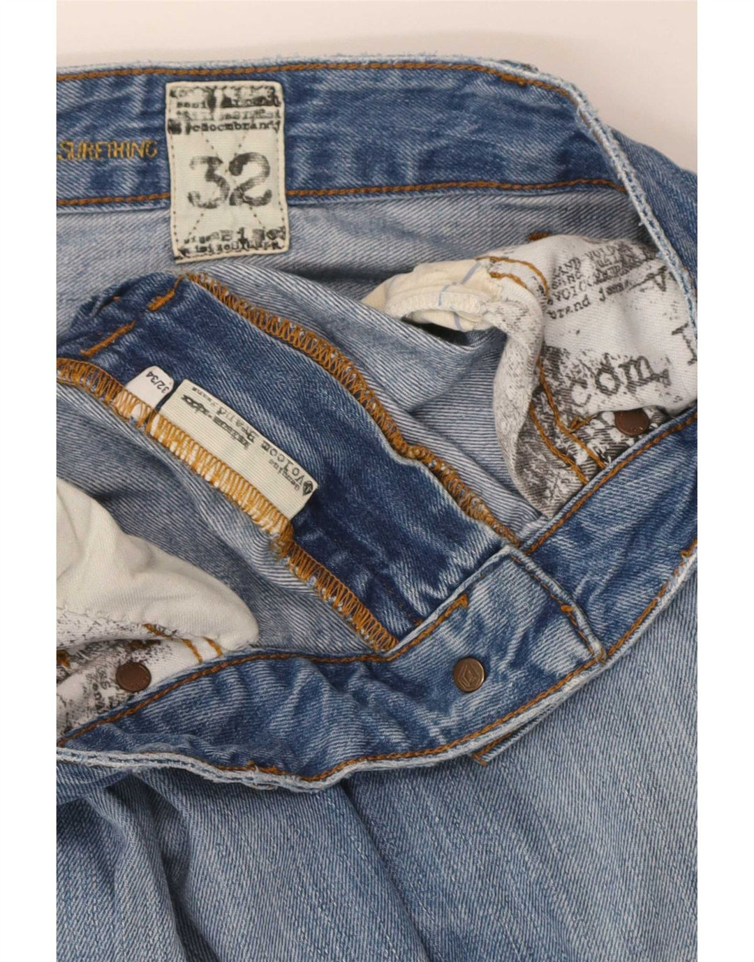Vaqueros rectos para hombre Volcom W32 L34 Azul