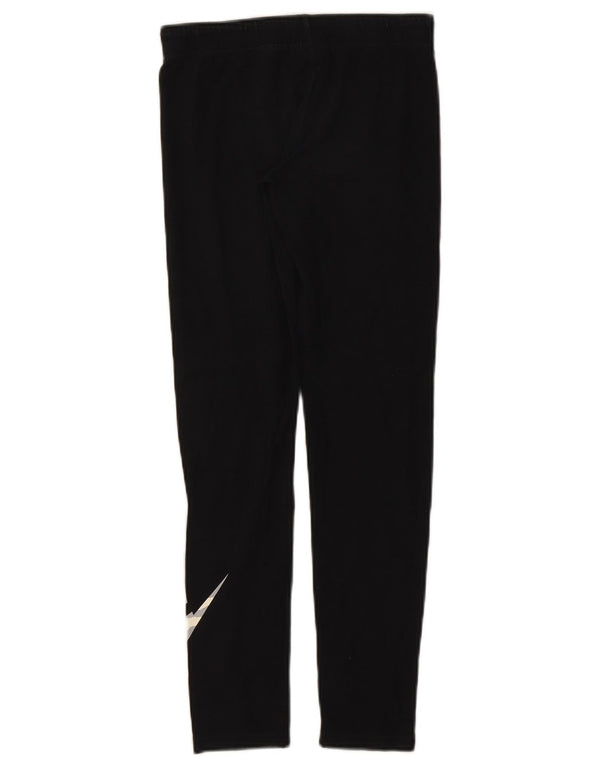 Nike Leggings ajustados con gráfico para niñas 13-14 años XL Negro