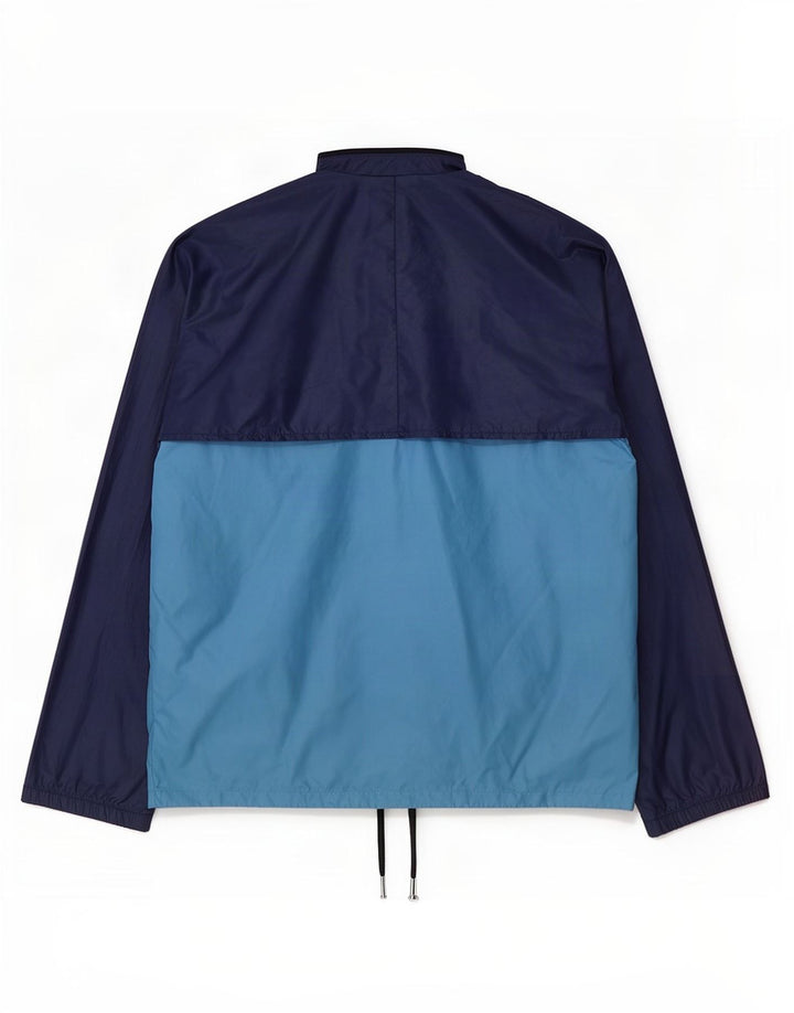 Adidas Hombre Loose Fit Jersey Chándal Top Pequeño Azul Colorblock