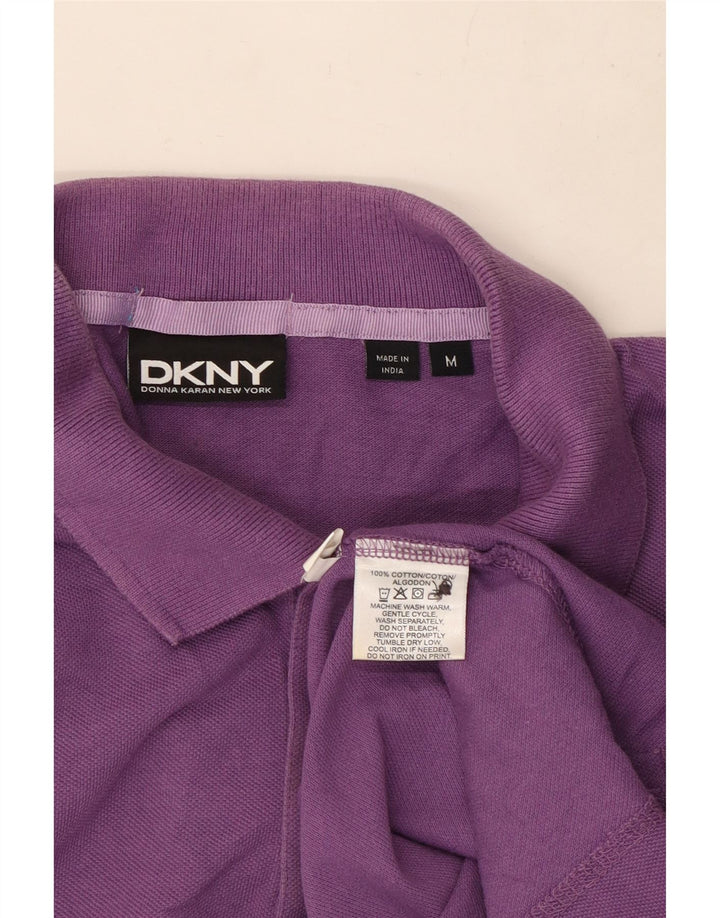 Polo Dkny Hombre Algodón Morado Medio