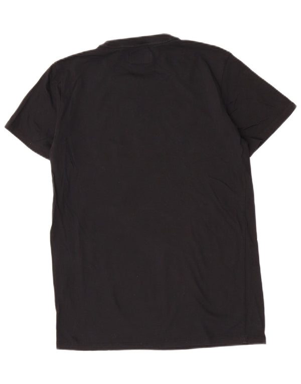 Emporio Armani Camiseta gráfica para niño 15-16 años Negro