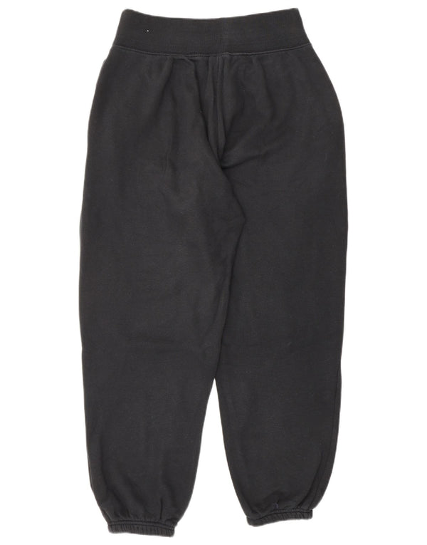 Nike Mujer Graphic Chándal Pantalones Joggers UK 6 XS Negro Algodón