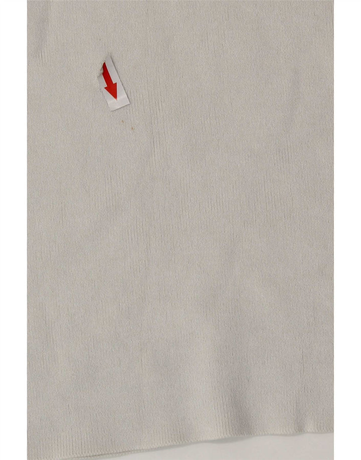 Marks & Spencer Top sin mangas para mujer UK 46 Large Off White Viscosa