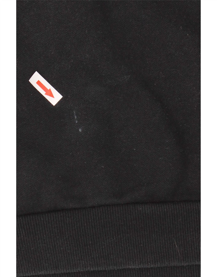 Puma Hombre Sudadera Gráfica Jumper Algodón Negro Mediano