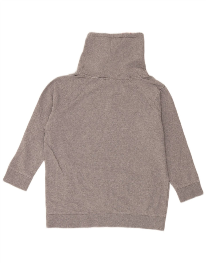 Ellesse - Sudadera gráfica para mujer, talla 40, algodón gris grande