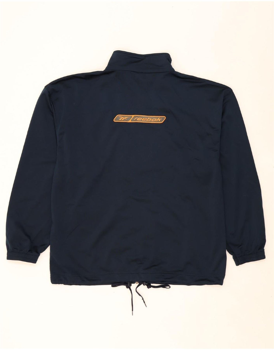 REEBOK Mens Graphic Full Tracksuit Medium  Navy Blue Polyester Vintage Reebok and Second-Hand Reebok from Messina Hembry 