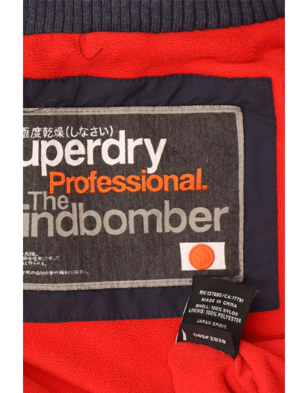 Superdry Chaqueta Cortavientos The Windbomber para Mujer UK 40 Medium Azul Marino