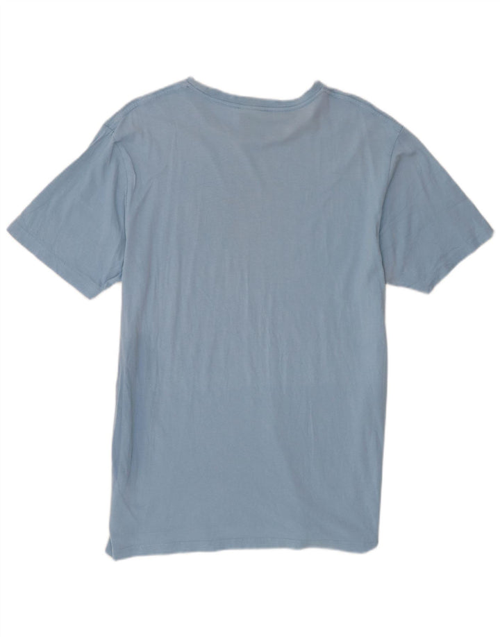 Ellesse Hombre Camiseta Gráfica Top XL Algodón Azul